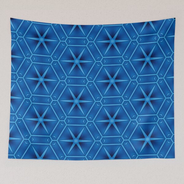Item preview, Mid Century Hexagram Motif - Geometric Shape Pattern - Christmas Gifts For Men designed and sold by RoyalStarsPatts.