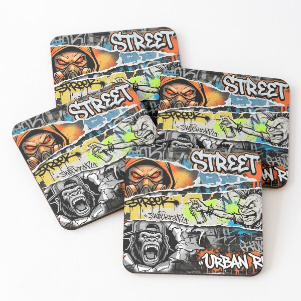 Item preview, Aggressive Cartoon Characters T-Shirt Sticker designed and sold by imranbiswas.