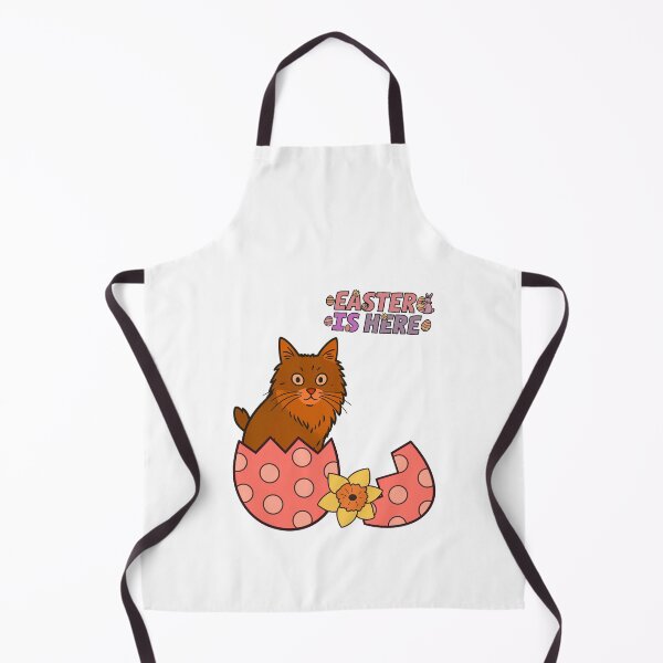 Item preview, Easter Is Here With Cat. designed and sold by Dinasshop.