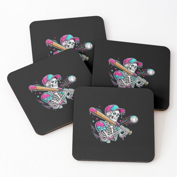 Item preview, Funny Baseball Skeleton Ice Cream Dripping Boys Youth designed and sold by Dressed For  Duty.