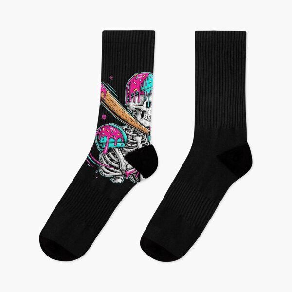 Item preview, Funny Baseball Skeleton Ice Cream Dripping Boys Youth designed and sold by Dressed For  Duty.