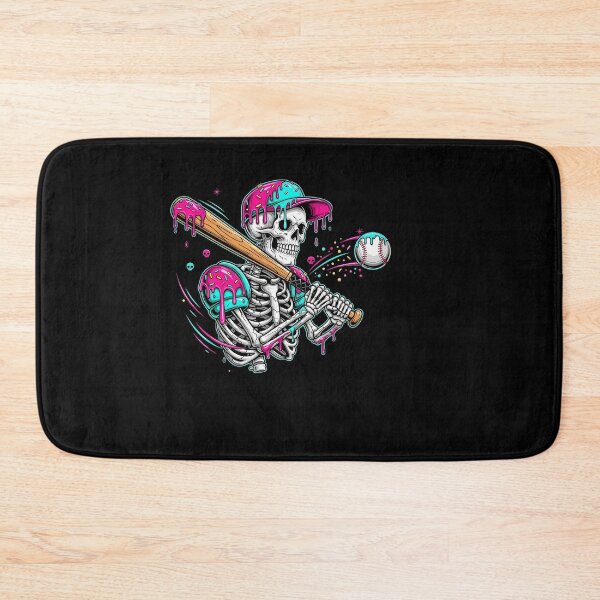 Item preview, Funny Baseball Skeleton Ice Cream Dripping Boys Youth designed and sold by Dressed For  Duty.
