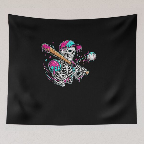Item preview, Funny Baseball Skeleton Ice Cream Dripping Boys Youth designed and sold by Dressed For  Duty.