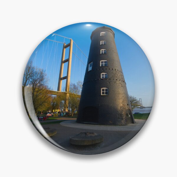 Item preview, Hessle Whiting Mill and Humber Bridge designed and sold by Alisonchambers2.