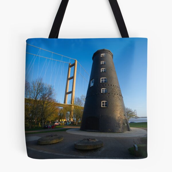 Item preview, Hessle Whiting Mill and Humber Bridge designed and sold by Alisonchambers2.