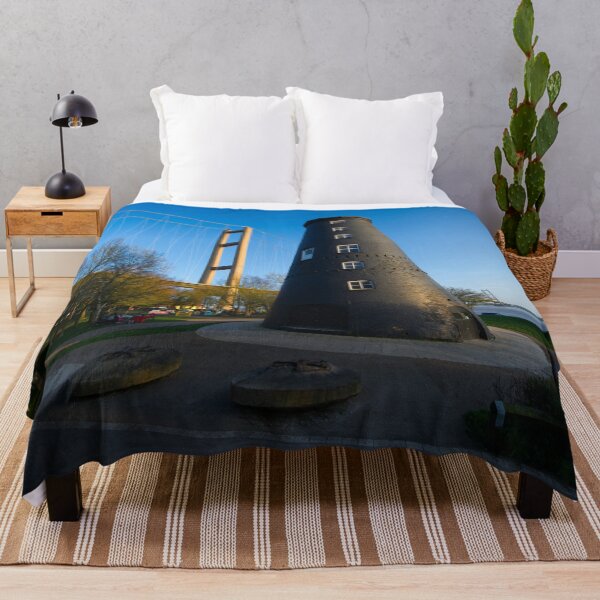 Item preview, Hessle Whiting Mill and Humber Bridge designed and sold by Alisonchambers2.