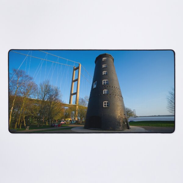 Item preview, Hessle Whiting Mill and Humber Bridge designed and sold by Alisonchambers2.