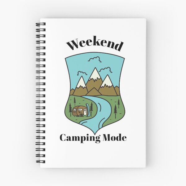 Item preview, Weekend Camping Mode designed and sold by SarcasticTeez.