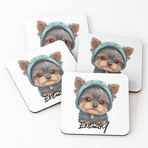 Item preview, Yorkie, Sweet, Energy, Puppy designed and sold by DoBenChow.