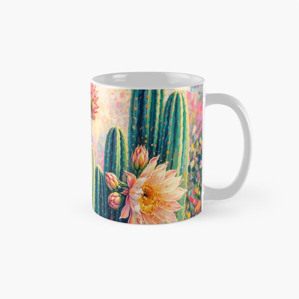 Item preview, When The Cactus Bloom designed and sold by Annette Kavney Art.