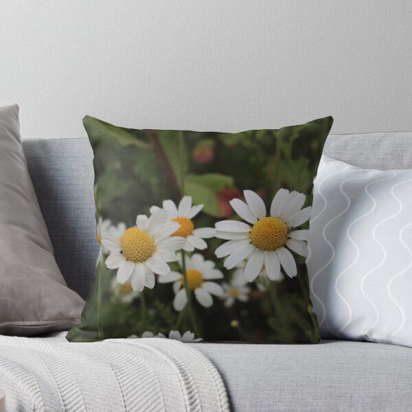 Item preview, Fresh White Daisies and Green Stems - Summer Wildflower Art designed and sold by vikko-art.