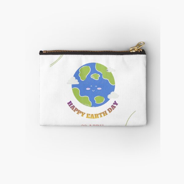 Item preview, Happy Earth Day 2026 - Cute Smiling Planet Earth with Clouds designed and sold by M1144.