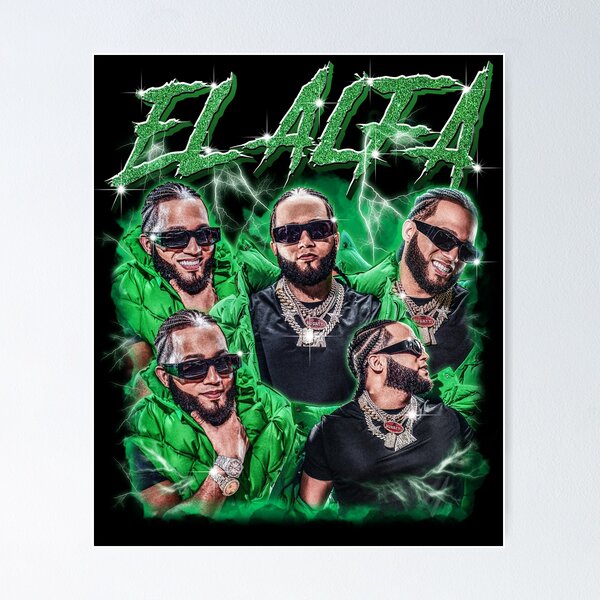 Item preview, El Alfa - Dominican rapper designed and sold by ValerieDurant12.