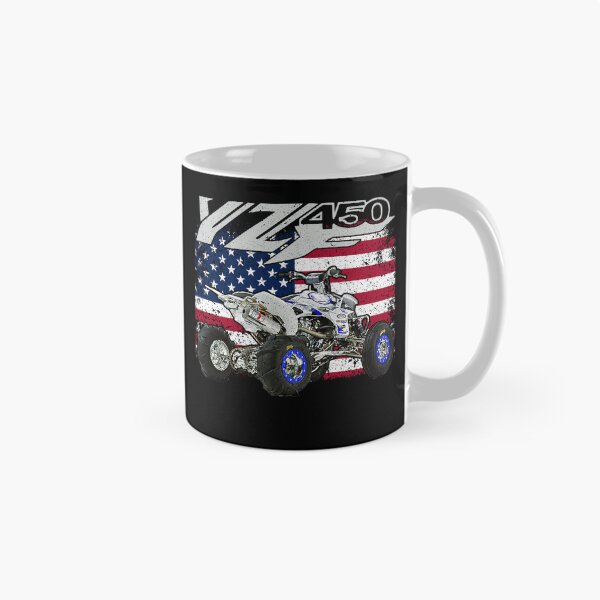 Item preview, YFZ 450 ATV American Flag Racing Graphic designed and sold by FroggyBaBoy.
