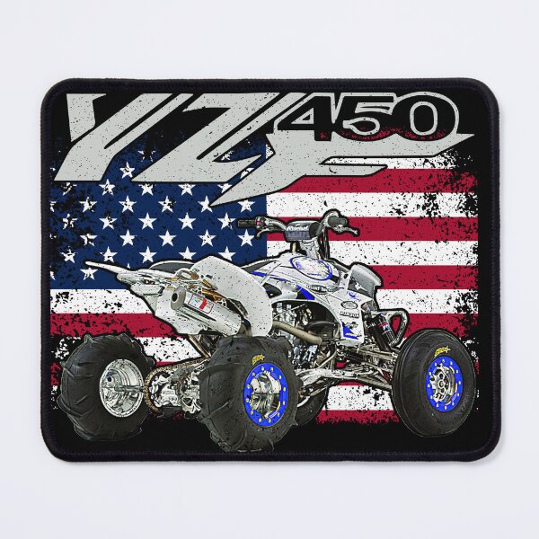 Item preview, YFZ 450 ATV American Flag Racing Graphic designed and sold by FroggyBaBoy.