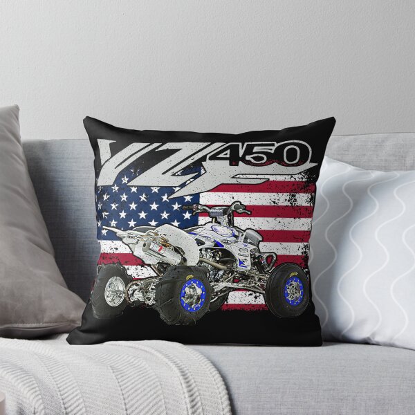 Item preview, YFZ 450 ATV American Flag Racing Graphic designed and sold by FroggyBaBoy.