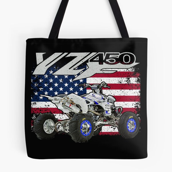 Item preview, YFZ 450 ATV American Flag Racing Graphic designed and sold by FroggyBaBoy.