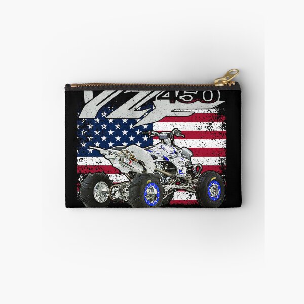 Item preview, YFZ 450 ATV American Flag Racing Graphic designed and sold by FroggyBaBoy.