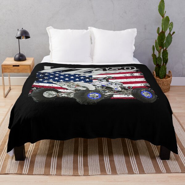 Item preview, YFZ 450 ATV American Flag Racing Graphic designed and sold by FroggyBaBoy.
