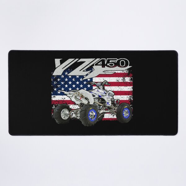 Item preview, YFZ 450 ATV American Flag Racing Graphic designed and sold by FroggyBaBoy.