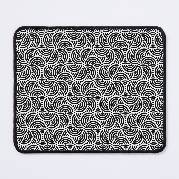 Item preview, Seigaiha Uzushio Vortex - Solid Black designed and sold by Uzushio-En.