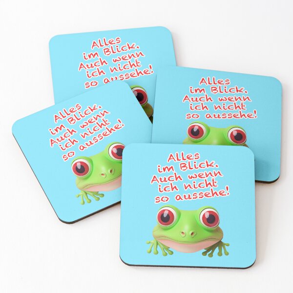 Item preview, Frog with guaranteed all-around visibility: Witty statement design designed and sold by Mauswohn.