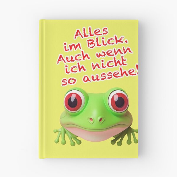 Item preview, Frog with guaranteed all-around visibility: Witty statement design designed and sold by Mauswohn.