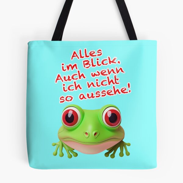 Item preview, Frog with guaranteed all-around visibility: Witty statement design designed and sold by Mauswohn.