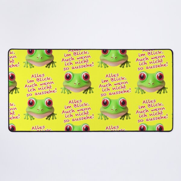 Item preview, Frog with guaranteed all-around visibility: Witty statement design designed and sold by Mauswohn.