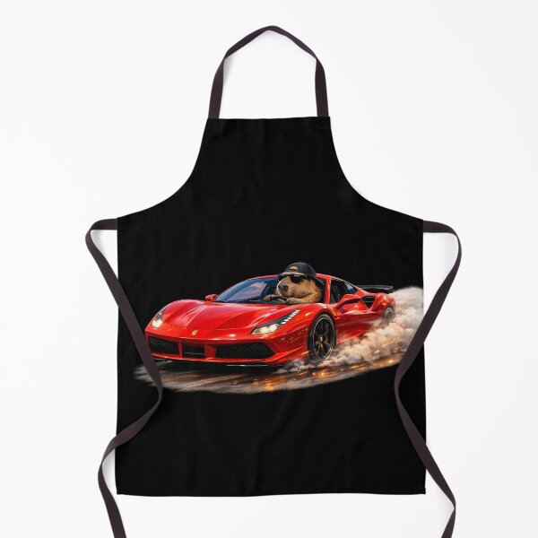 Item preview, Capybara in a Ferrari designed and sold by ERELTEDEE.