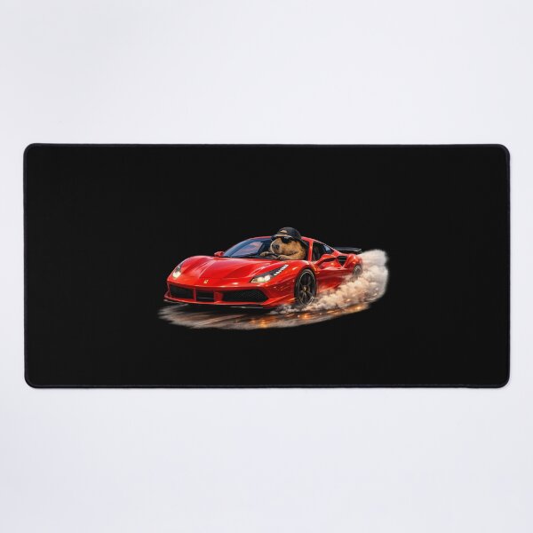 Item preview, Capybara in a Ferrari designed and sold by ERELTEDEE.