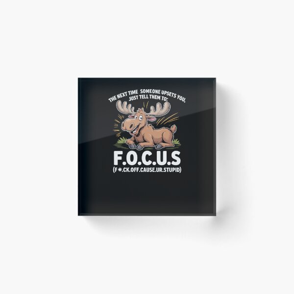 Item preview, The Next Time Someone Upsets You Just Tell Them to Focus designed and sold by Dressed For  Duty.