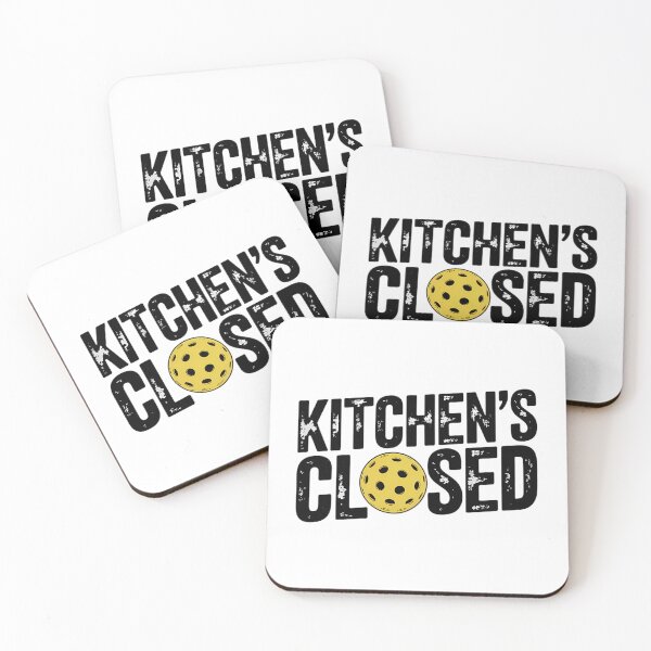 Item preview, Pickleball Kitchen is Closed Pickleball Net Closed designed and sold by Moon-Ape.
