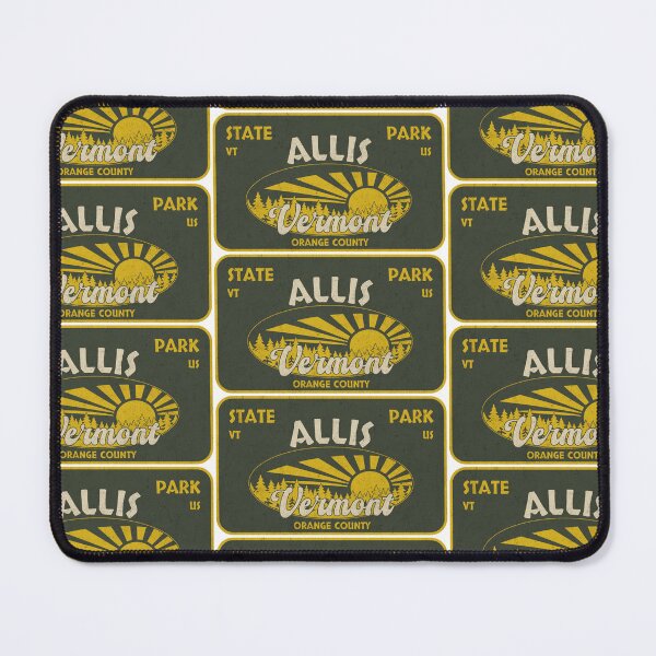 Item preview, Allis State Park, Orange County, Vermont, badge design designed and sold by Wanderful-roads.