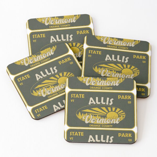 Item preview, Allis State Park, Orange County, Vermont, badge design designed and sold by Wanderful-roads.