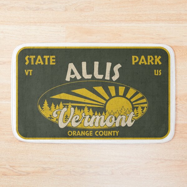 Item preview, Allis State Park, Orange County, Vermont, badge design designed and sold by Wanderful-roads.