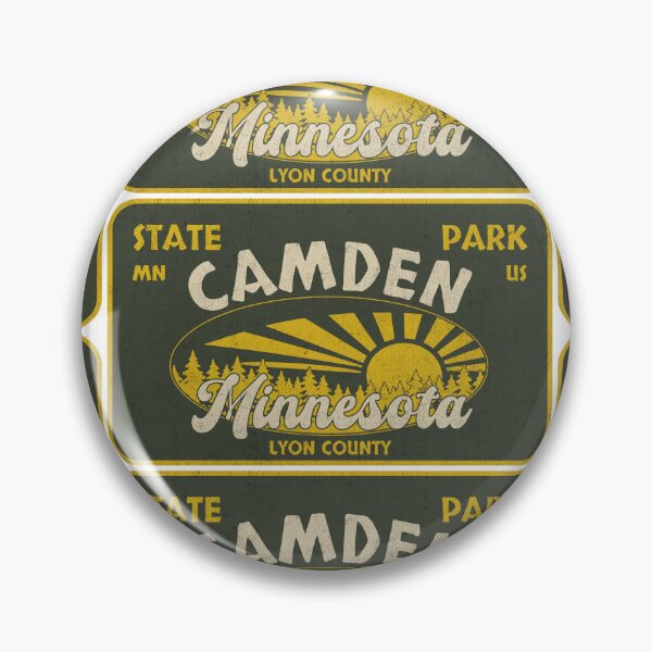 Item preview, Camden State Park, Lyon County, Minnesota, badge design designed and sold by Wanderful-roads.