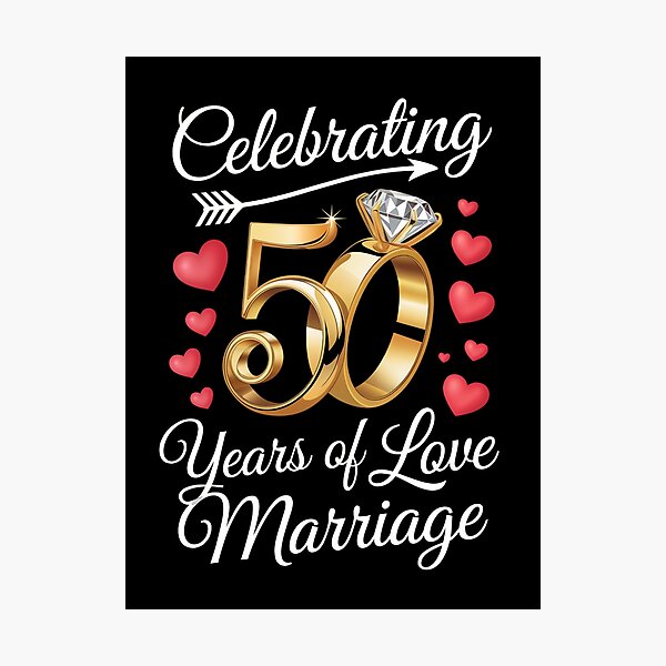 Item preview, celebrating 50 years of love marriage designed and sold by jkrphoto.