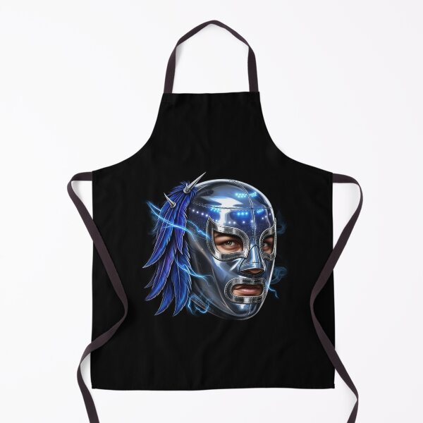 Aperçu de l'œuvre Masque de légende de la Lucha Libre, catch mexicain créée et vendue par Dressed For  Duty.