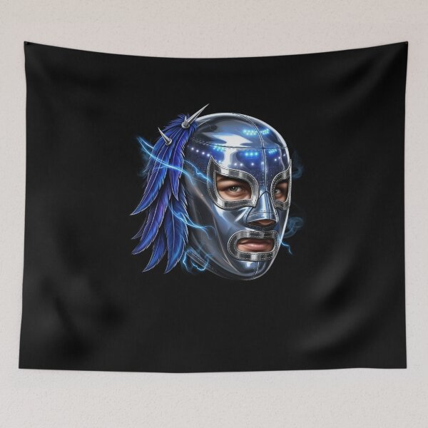 Item preview, Lucha Libre Mexican Wrestling Legend Mask Design designed and sold by Dressed For  Duty.