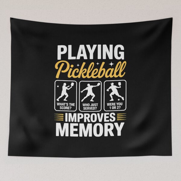 Item preview, Pickleball Memory Graphic Women Men Pickleball Player designed and sold by Moon-Ape.