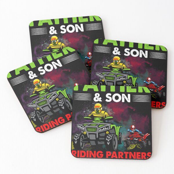 Item preview, Father Son ATV Riding Partners For Life designed and sold by FroggyBaBoy.