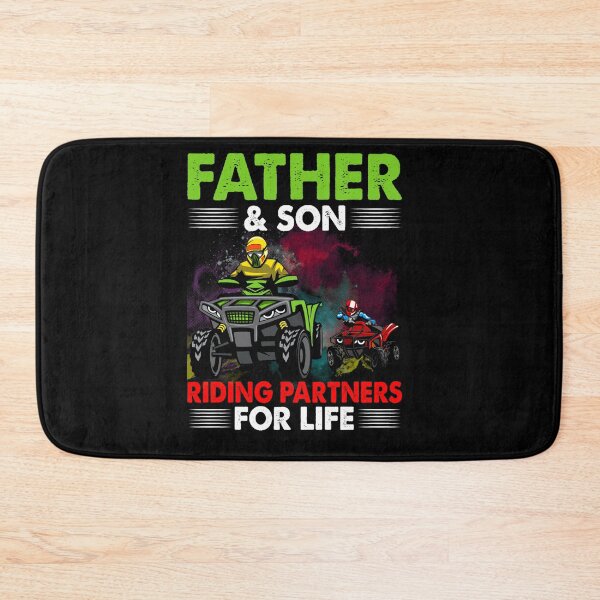 Item preview, Father Son ATV Riding Partners For Life designed and sold by FroggyBaBoy.