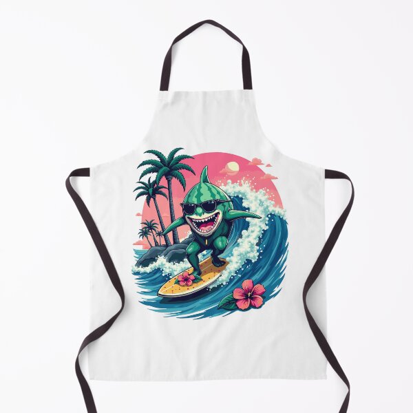 Item preview, Watermelon Tsunami – Tropical Surf Design designed and sold by GreenDreamArt.