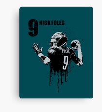 AMERICAN FOOTBALL PLAYER #Philadelphia Canvas Print