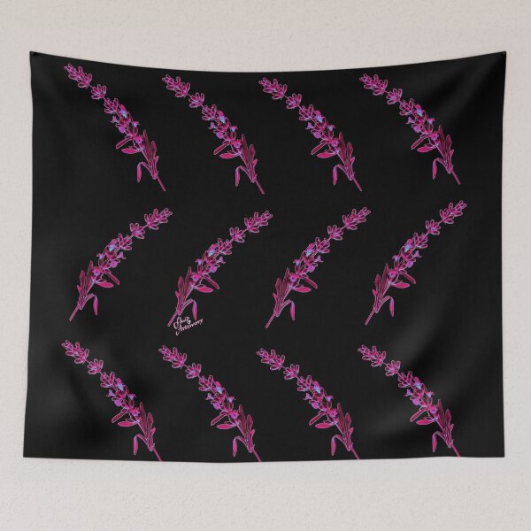 Item preview, Salvia Sprigs Dancing designed and sold by Fluid Artzworx.