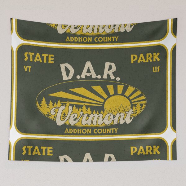 Item preview, D.A.R. State Park, Addison County, Vermont, badge design designed and sold by Wanderful-roads.