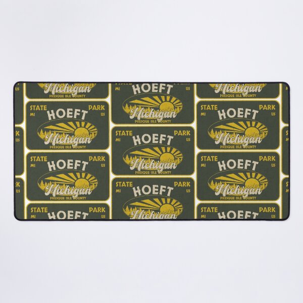 Item preview, Hoeft State Park, Presque Isle County, Michigan, badge design designed and sold by Wanderful-roads.