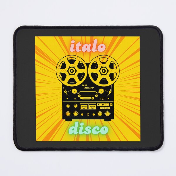 Item preview, Italo Disco Tape Recorder – Retro 80s Synthwave Music Aesthetic designed and sold by ArcticFoxStudio.