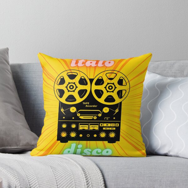 Item preview, Italo Disco Tape Recorder – Retro 80s Synthwave Music Aesthetic designed and sold by ArcticFoxStudio.